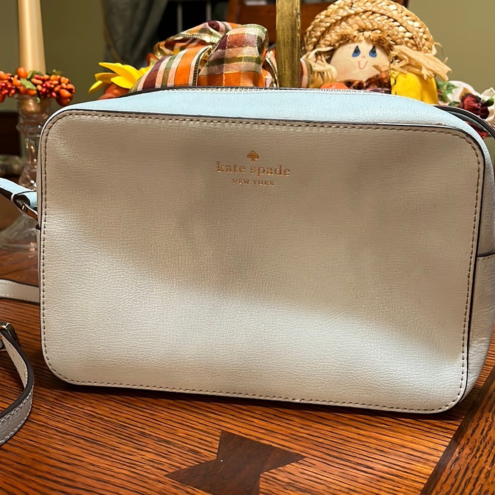 Pastel blue crossbody